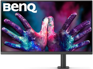 BENQ Monitor USB-C PD3205UA, 31,5", IPS, UHD, 16:9, 60 Hz, 5 ms, 3840 x 2160, 350 cd/m², 1 x HDMI - crna